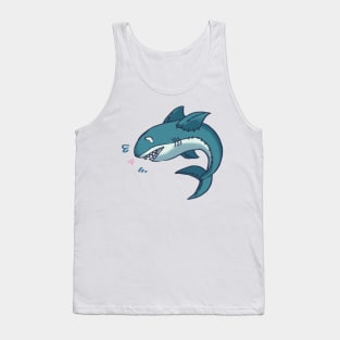 Sad lovely shark Tank Top